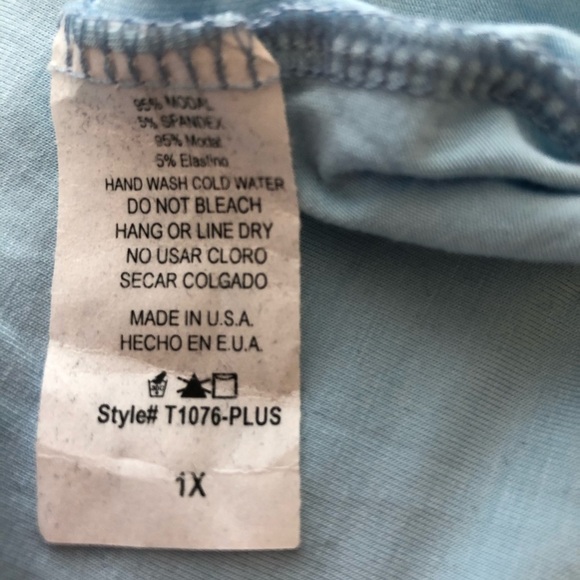 Layered Ruffled Sleeve Blouse, Plus - Picture 2 of 2